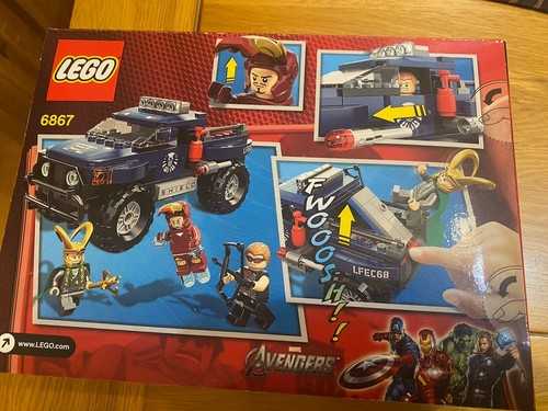 Lego 6867 Marvel Superheroes. Loki’s Cosmic Cube Escape, Brand new, sealed. MIB - Picture 2 of 2
