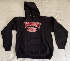 Hells Angels Fremont Reds Hoodie Sweatshirt Very Well Worn Fremont, California