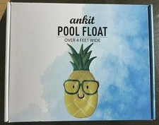 Spring Giant Pineapple Pool Raft Oversized In...