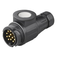 Stecker 13-Polig PVC System Jaeger 12 Cm Mit Magnet
