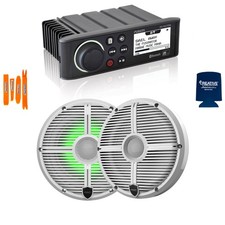 Fusion MS-RA70N Marine Stereo w/ RECON 6-XWW RGB 6.5" Speakers