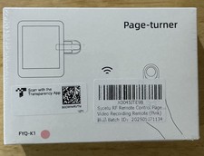 Datafy FYQ-K2 Remote Control Page Turner for Kindle NEW Sealed Pink