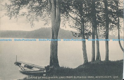 R013859 Blick auf Massawippi Lake vom Elmwood Park Ayers Cliff Que A Z Pinsonn