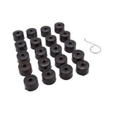 20 x Radschraubenkappen Diebstahlschutz 17mm für VW Beetle Jetta III IV YOU.S