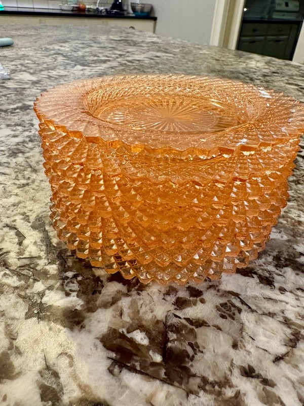 Miss America pink depression glass (Lot of 28 pieces)