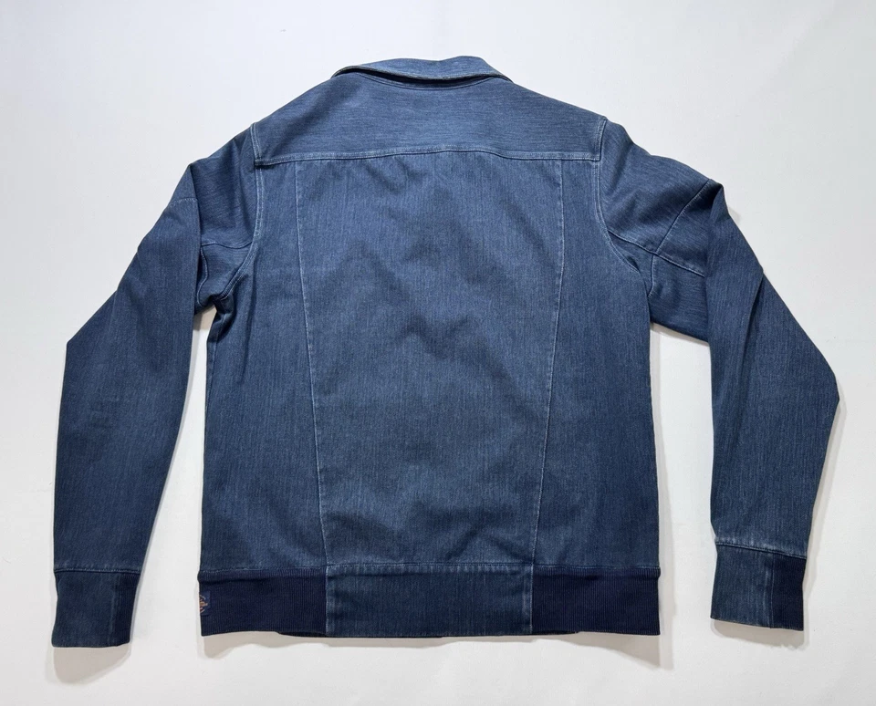 Chaqueta de camionero Goodman moderna de mezclilla. Talla mediana. Excelente Estado Foto 3 de 4