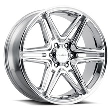 20x9 Vision 476 Wedge 6x135 30 Chrome Wheels Rims Set4 87.1