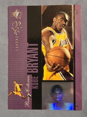 1996-97 SP Premium Collection Holoviews Kobe Bryant Rookie Card #PC18
