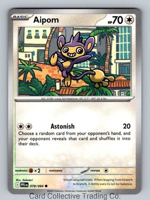 Aipom 078/094,NormalME02: Phantasmal FlamesNM
