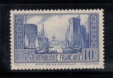 France 1929 Yv. 261 Neuf ** 100% 10 f, Port de La Rochelle