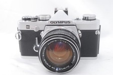 8005 Olympus OM-1 35mm SLR Film Camera G.Zuiko 50mm f1.4 Lens from JAPAN READ