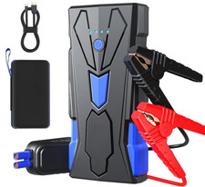 Arrancador bater a coche 6000A 12V para motores gasolina y di sel con USB, Nuevo