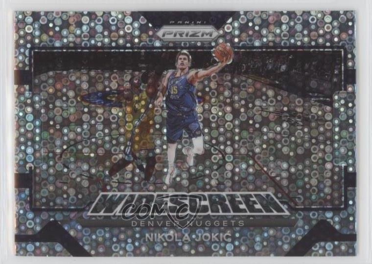 2021-22 Panini Prizm Widescreen Fast Break Nikola Jokic Jokić #8 02ez