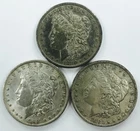 MIXED DATES MORGAN DOLLAR LOT! 3 TOTAL COINS! MUST HAVE! SPECTACULAR! NR #P2227