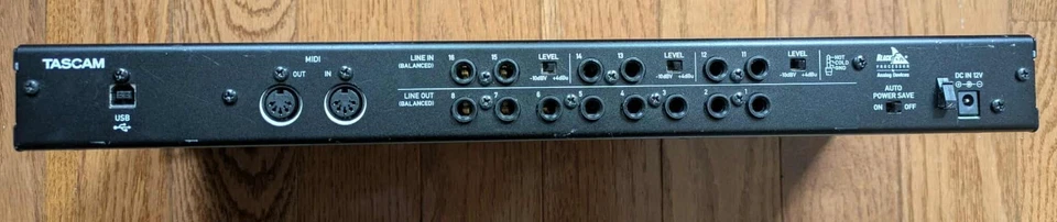 Tascam US-16x08 USB音频/MIDI接口状况良好 — 第 2/3 张图片