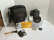 CANON EOS REBEL T3i 18.0MP Digital SLR Camera Bundle - Black 5169B003 TESTED