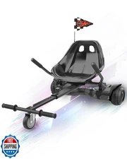 Awwscooter Go Kart Seat Attachment for Self-Balancing Scooter – Adjustable Fr