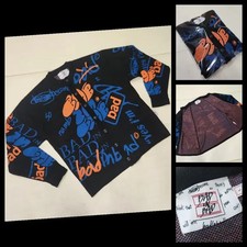 Authentic Bad In Bad Men  s Pattern Knit Cardigan L 100