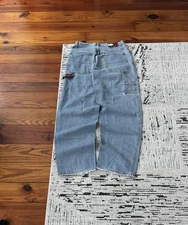 Vintage Tommy Hilfiger Jeans Blue Baggy Carpenter Workwear 90s S. 30x34