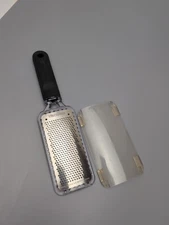 Microplane Home Series Fine Grater - Black Clear
