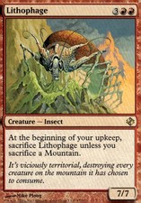 Duel Decks: Venser vs. Koth #57 Lithophage