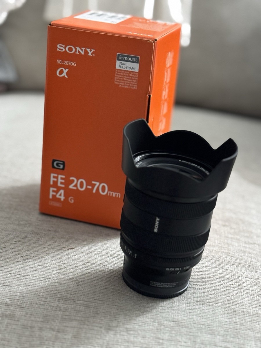 Sony FE 20-70mm F/4 G AF Ultra-Wide Standard Zoom Lens for