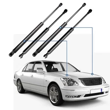 For 2001-2006 Lexus LS430 Qty 4 Hood & Rear Trunk Lift Supports Shocks Struts