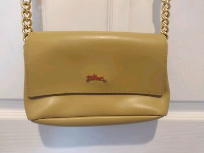 Longchamp Honore 404 Crossbody Flap Magnetic Closure Light Avocado  