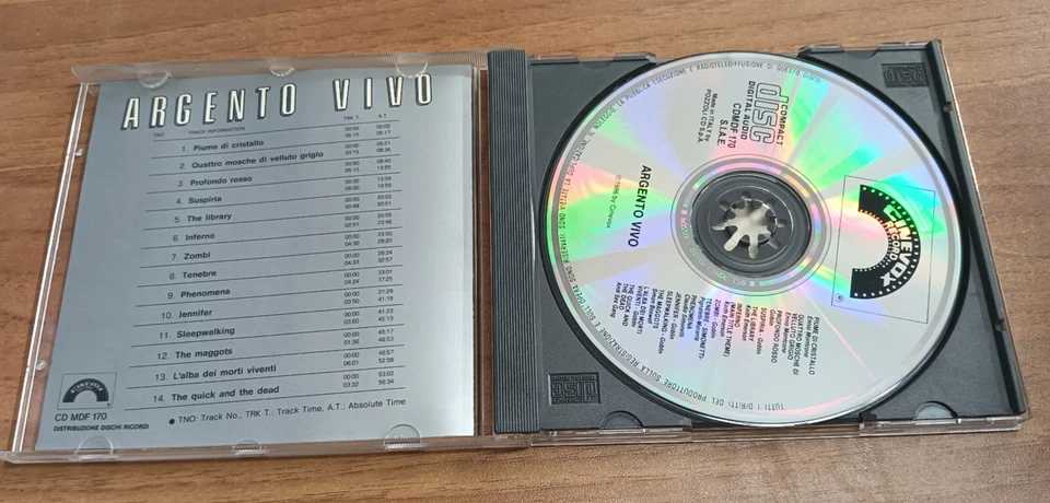 "Argento Vivo" Dischi Ricordi, compilation cd, 1986 - Immagine 2 di 3