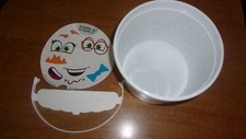 2023 McDonald's Halloween Boo Bucket White Mummy Pail w/ Stickers Kid Toy NIP
