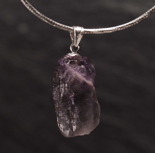 Colgante de piedras preciosas punta de cristal natural A-F plata 925 ojal único tesoro de piedra - Imagen 251 de 265