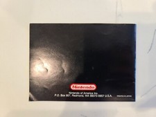 TETRIS Nintendo Gameboy Manual Only