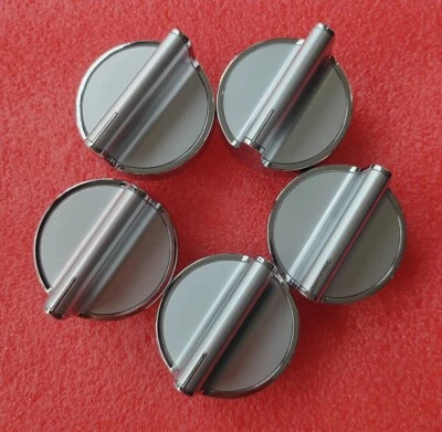 5pcs W10594481 Stainless Steel Stove knob for Whirlpool Gas Cooktop Range/Oven