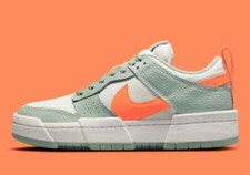 ✅ Nike Dunk Low Disrupt 6 UK Sea Glass Donna Ragazza Allenatore Estate DJ3077-001 ✅