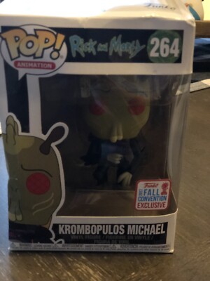 Funko Pop! Rick And Morty - Krombopulos Michael - New York CC *box Damage*