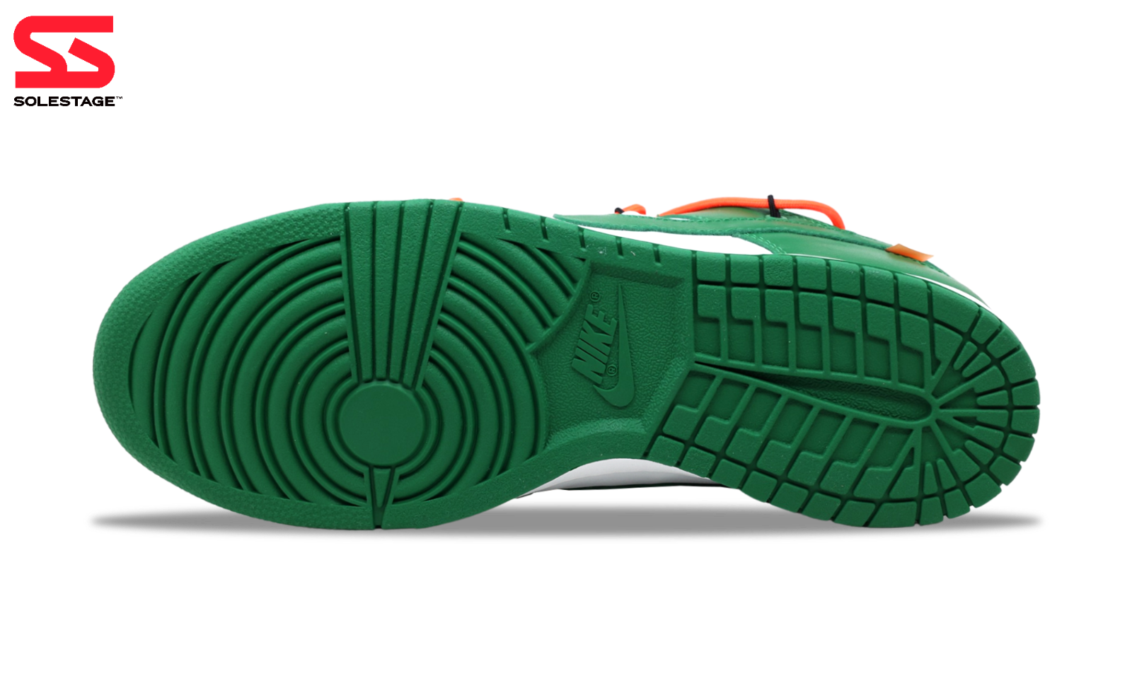 OFF WHITE X NIKE Nike Dunk Low x BIANCO SPORCO verde pino 2019 (CT0856 100) taglia 6 11