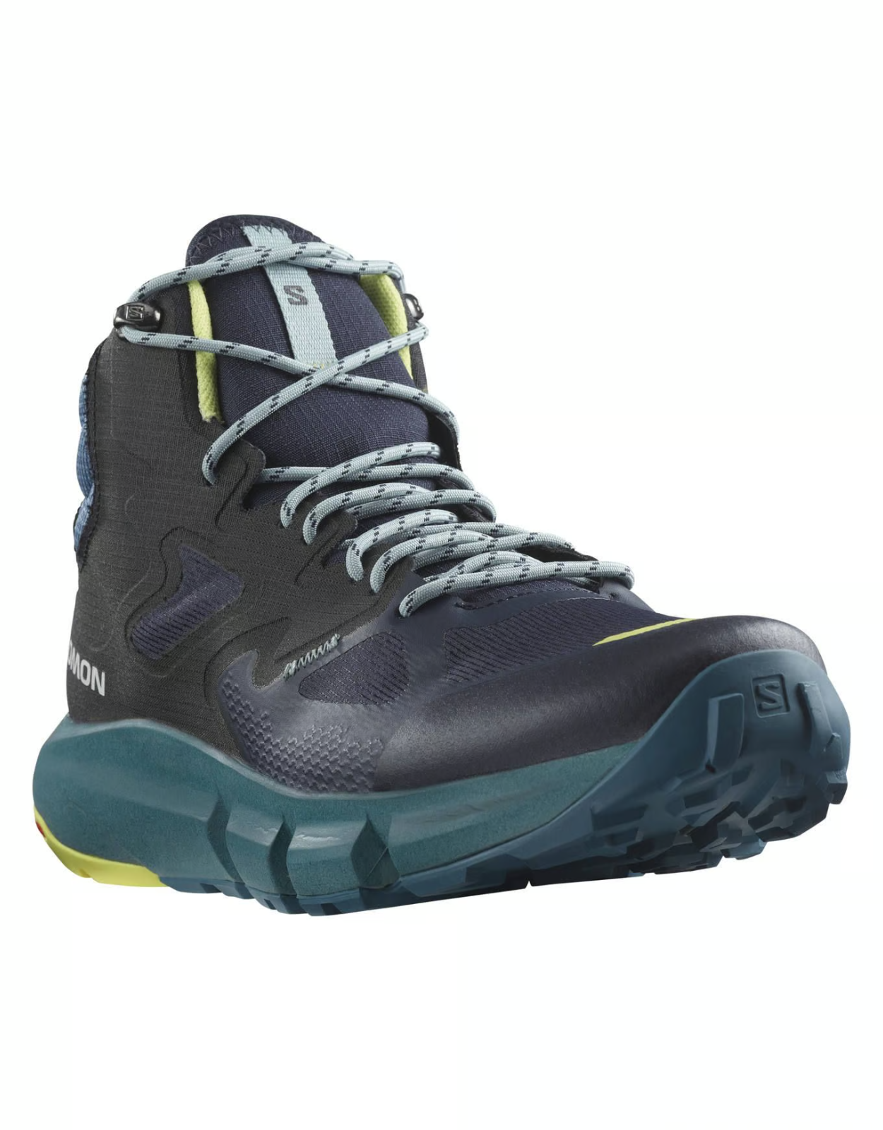 Stivali Uomo UK 6.5 Salomon Predict Hike Mid GTX Soletta Lunghezza 25.5Cm E 40 Goretex