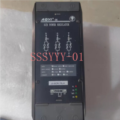 1PCS For AOYI J3-SCR-75LA three-phase thyristor power regulator New