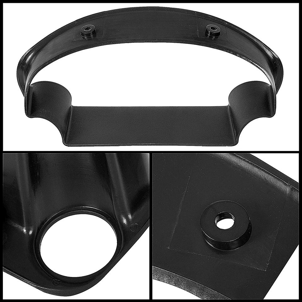 Dual Gauge Cluster Pod Meter Bezel 52mm for 1996-00 97 98 99 Honda Civic EK EM1 Foto 3 de 4