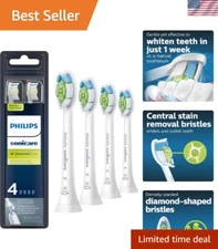 Whitening Sonicare Toothbrush Heads - 4 Pack for Effective Plaque Removal