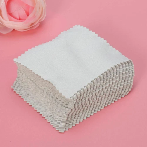 Silver Cleaning Cloth Polishing | BULK 50pcs | ANTI TARNISH Cleaner | - Picture 3 of 7