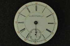 VINTAGE 18 SIZE WALTHAM APPLETON TRACY POCKET WATCH MOVEMENT - NOT RUNNING
