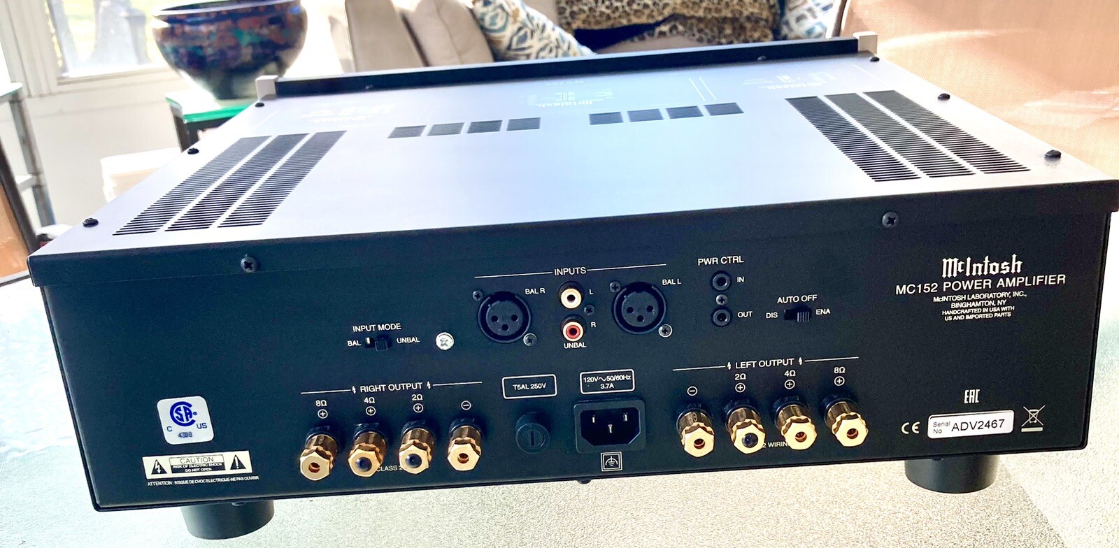 McIntosh MC152 Stereo Power Amplifier eBay