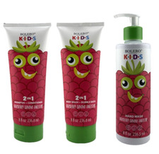 Bolero Beverly Hills Kids Bath Body, Raspberry Banana Smoothie - Lot of 3, New