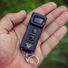 NITECORE TUP POCKET LIGHT IN HI TECH BLACK