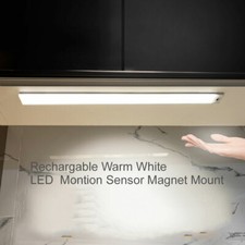 Warm White Montion Sensor Light Tube for Closet Wardrobe Desk Furniture Cabinet