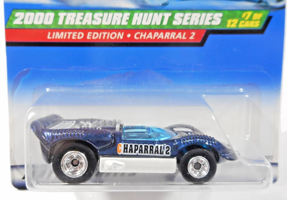 Hot Wheels 2000 Treasure Hunt LE Chaparral 2 - Sin usar, en caja Foto 2 de 4
