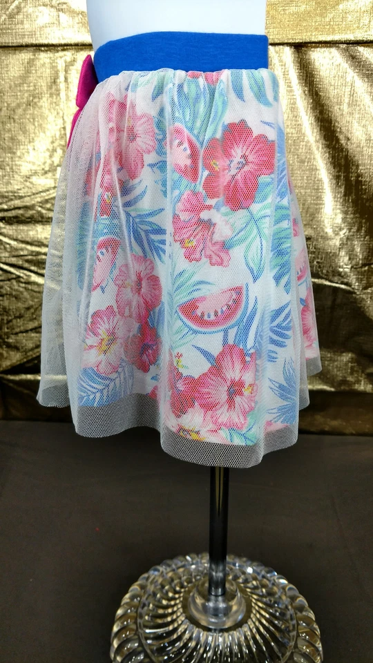 Disney Tutu Skirt Sz 12M Pink Gold Girls Toddler Princess Pull Up Elastic Waist - Image 3 of 4