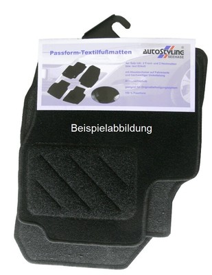 Nadelfilz-Fußmatten für Chevrolet Matis Bj.1998 bis Bj.2001