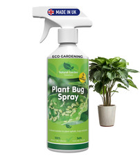 Organic BIG VALUE 1L Plant Bug Spray Greenfly Blackfly Whitefly Spider Mites